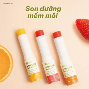 Son dưỡng gạo hương cam Cỏ mềm